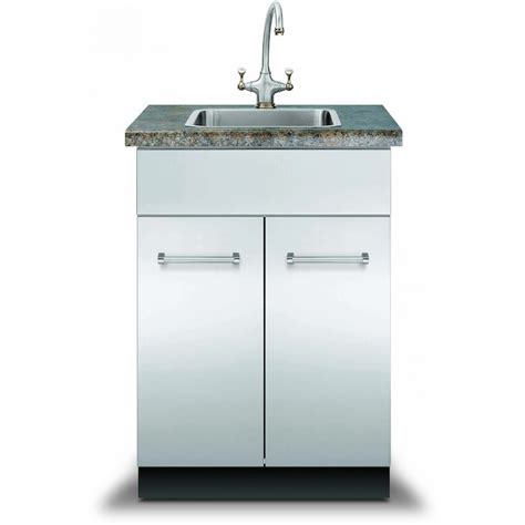 outdoor stainless steel sink with cabinet|best stainless steel outdoor sink.